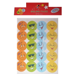 SMILING FACES (60 STICKERS)       